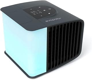 Evapolar evaSMART Personal Evaporative Air Cooler and Humidifier and Portable Air Conditioner EV-3000, Stormy Grey