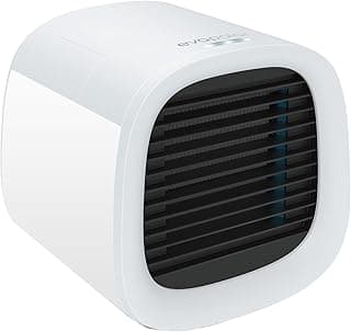 Evapolar EV-500W evaCHILL Personal Evaporative Air Cooler and Humidifier, Portable Air Conditioner, Desktop Cooling Fan, Opaque White