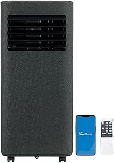 Ausclimate 2.05kW Smart Compact Portable AC, Charcoal Black